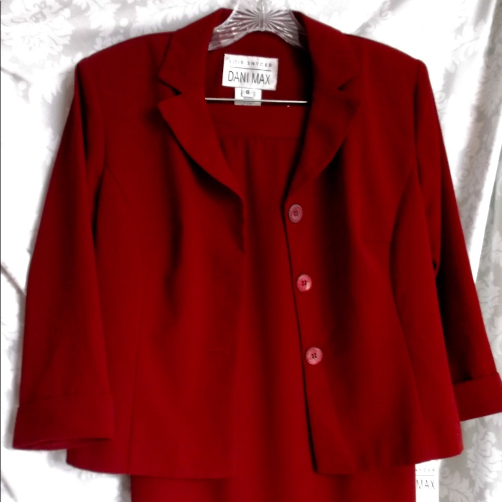 Vintage Lois Snyder Suit 6 NWT
